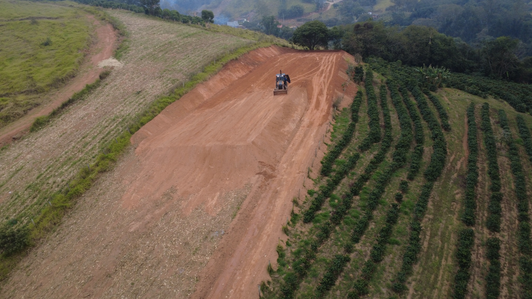 Terraplanagem de estradas